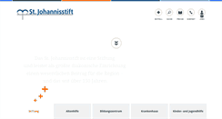 Desktop Screenshot of johannisstift.de